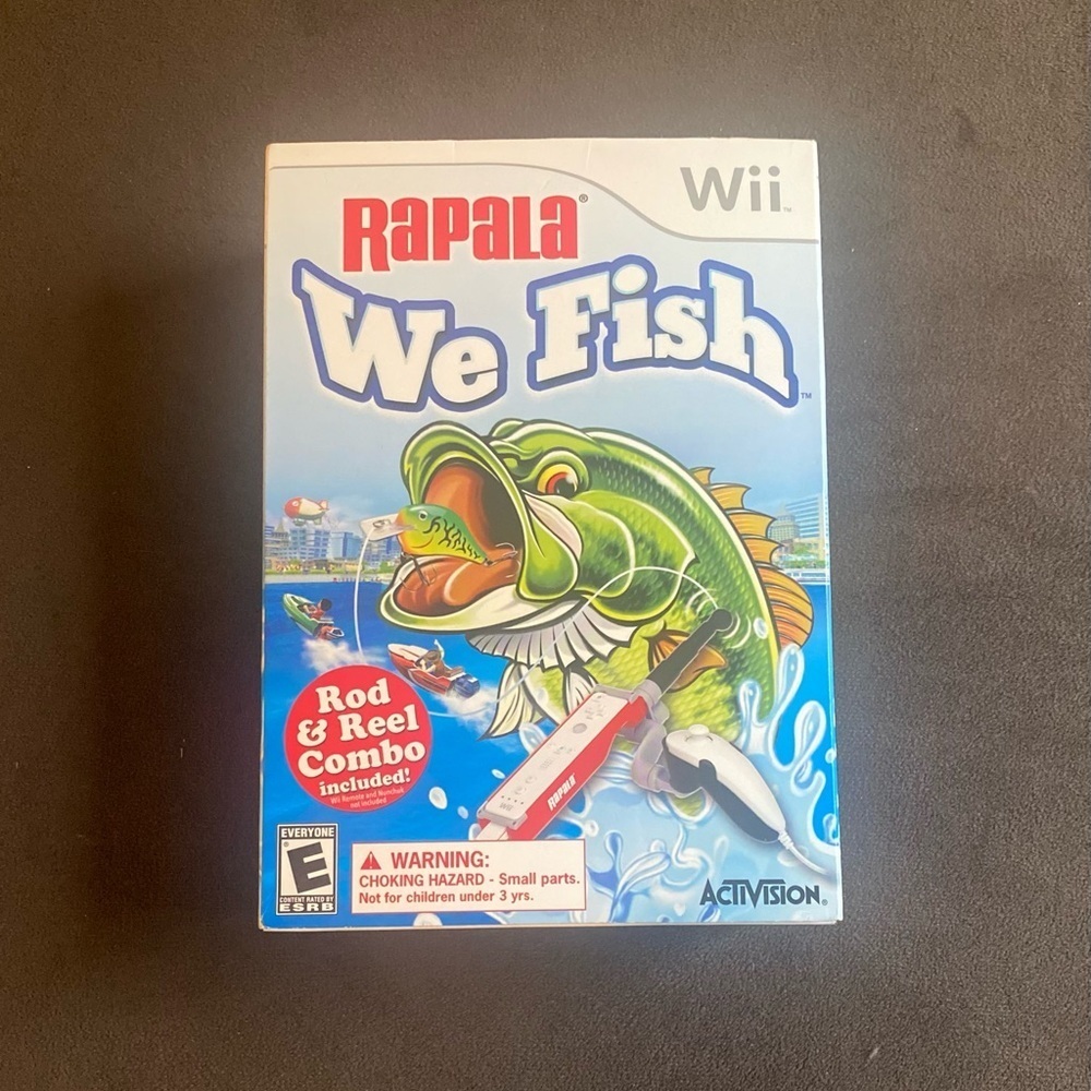 Wii Rapala we fish game